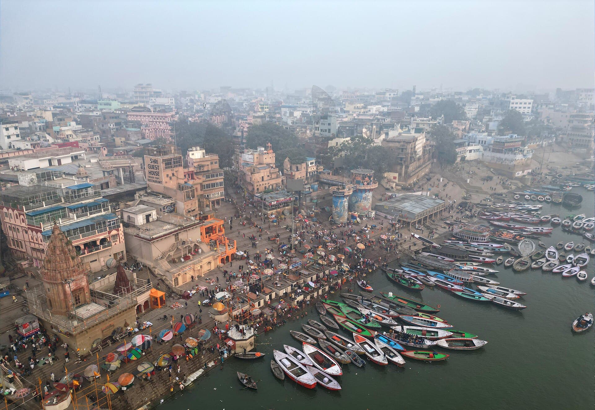 A Morning at the Ghats